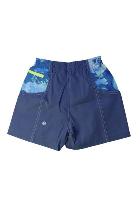 A Blue Shorts from Moody Tiger in size 6T for neutral. (Back View)