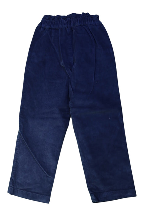 A Blue Casual Pants from Petit Bateau in size 6T for boy. (Back View)