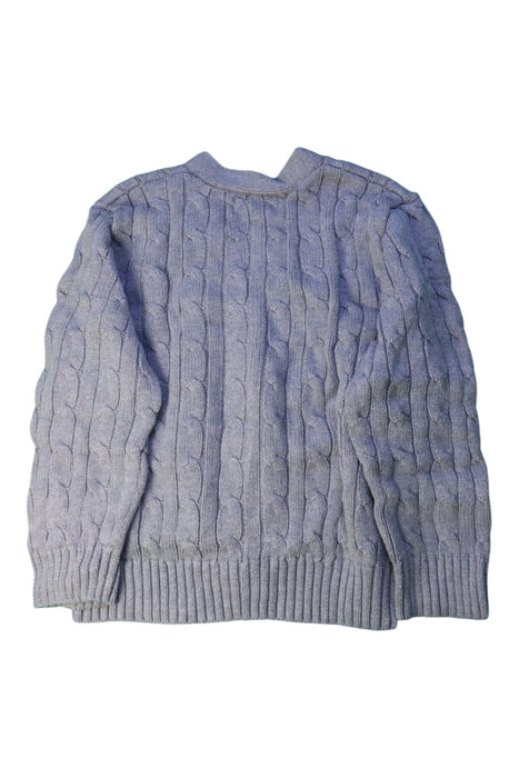 A Grey Cardigans from Polo Ralph Lauren in size 5T for boy. (Back View)