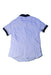 A Blue Short Sleeve Shirts from Moschino in size 6T for boy. (Back View)