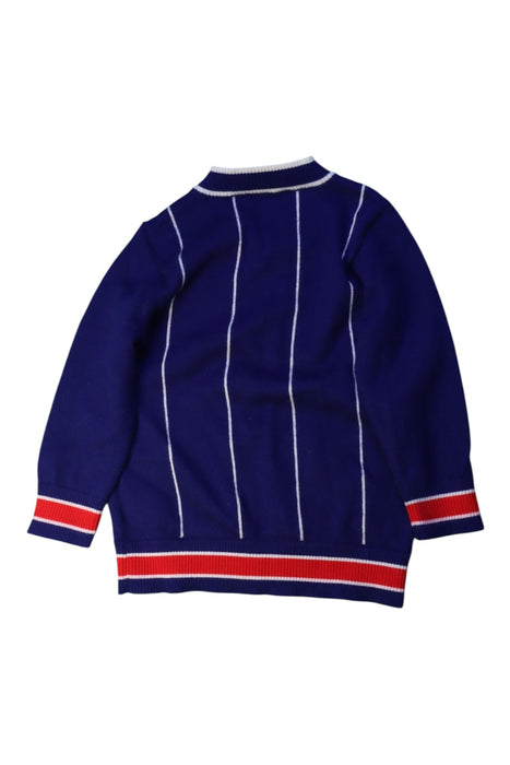 A Blue Knit Sweaters from Ferrari in size 2T for boy. (Back View)
