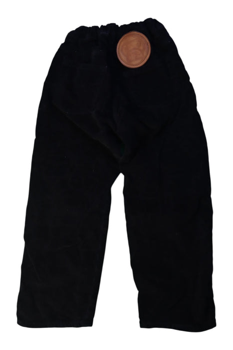 A Black Casual Pants from Bape by A Bathing Ape in size 5T for boy. (Back View)