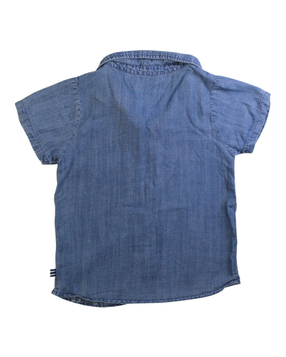 A Blue Short Sleeve Shirts from Splendid in size 7Y for boy. (Back View)