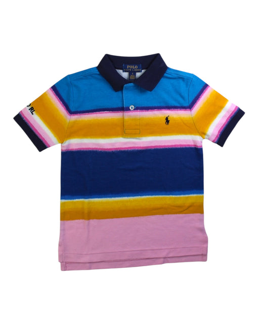 A Multicolour Short Sleeve Polos from Polo Ralph Lauren in size 5T for boy. (Front View)