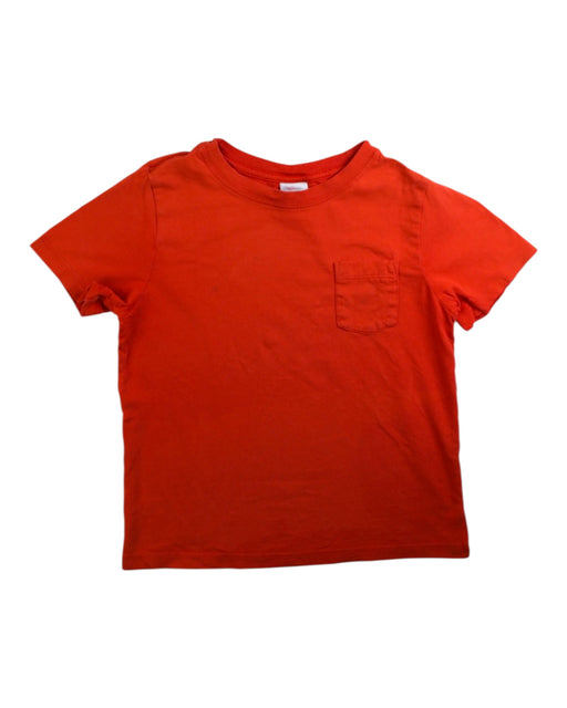 A Red Short Sleeve T Shirts from Hanna Andersson in size 5T for neutral. (Front View)