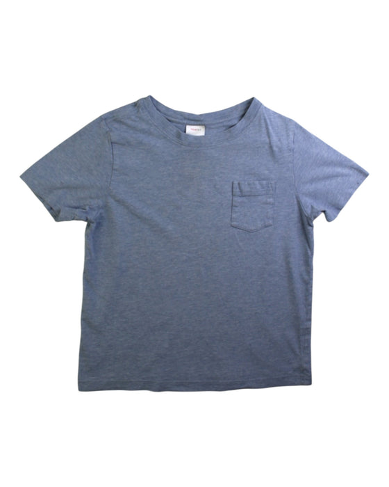 A Blue Short Sleeve T Shirts from Hanna Andersson in size 5T for neutral. (Front View)