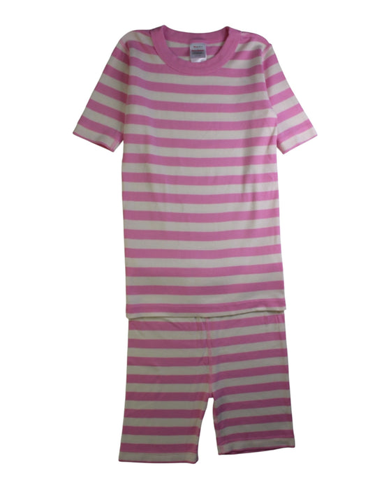 A Pink Pyjama Sets from Hanna Andersson in size 12Y for girl. (Front View)