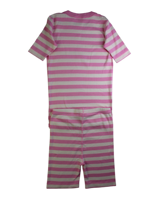 A Pink Pyjama Sets from Hanna Andersson in size 12Y for girl. (Back View)