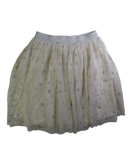 A Ivory Tulle Skirts from Hanna Andersson in size 10Y for girl. (Front View)