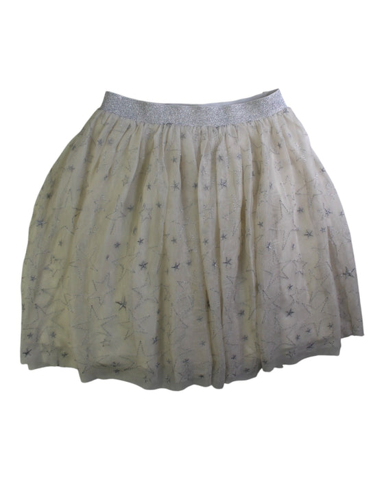 A Ivory Tulle Skirts from Hanna Andersson in size 10Y for girl. (Front View)