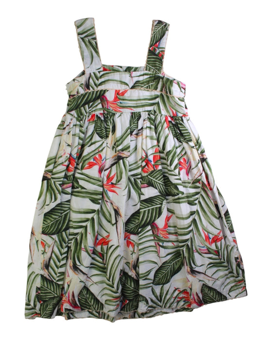 A Multicolour Sleeveless Dresses from Roller Rabbit in size 10Y for girl. (Back View)