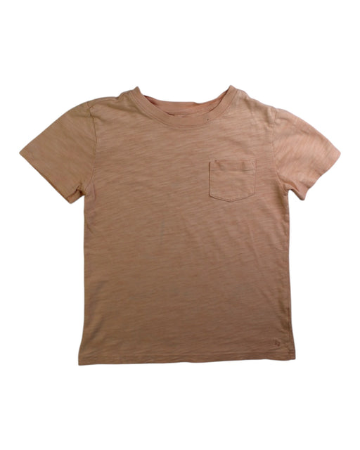 A Peach Short Sleeve T Shirts from Janie & Jack in size 6T for neutral. (Front View)