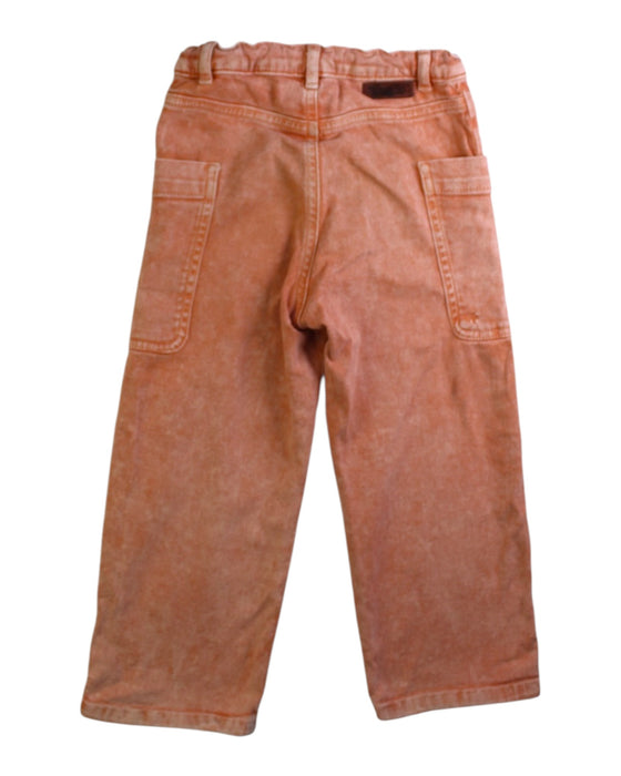 A Orange Casual Pants from Bonpoint in size 4T for neutral. (Back View)