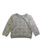 A White Crewneck Sweatshirts from Bonton in size 4T for girl. (Front View)
