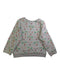 A White Crewneck Sweatshirts from Bonton in size 4T for girl. (Back View)