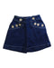 A Navy Shorts from Bonpoint in size 4T for girl. (Front View)