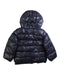 A Navy Puffer/Quilted Jackets from Moncler in size 2T for neutral. (Back View)