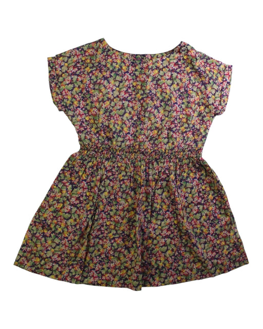 A Multicolour Short Sleeve Dresses from Bonpoint in size 4T for girl. (Front View)