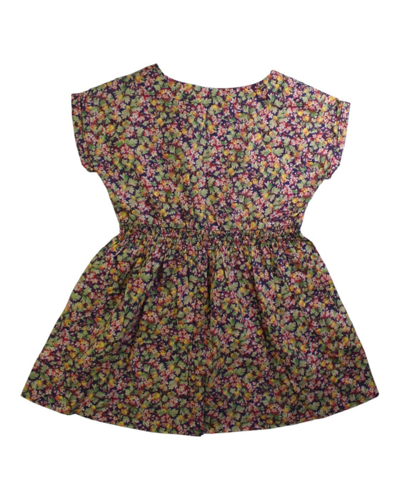 A Multicolour Short Sleeve Dresses from Bonpoint in size 4T for girl. (Back View)