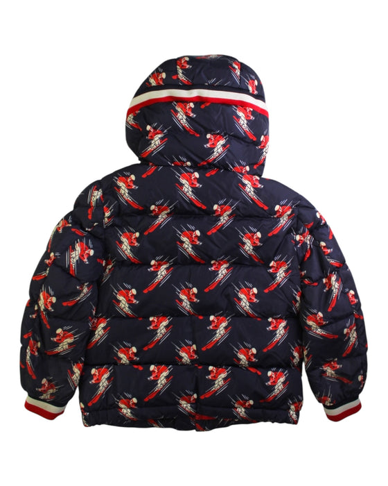 A Navy Puffer/Quilted Coats & Outerwear from Moncler in size 4T for neutral. (Back View)