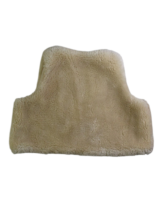 A Beige Outerwear Vests from Petit Bateau in size 2T for girl. (Back View)