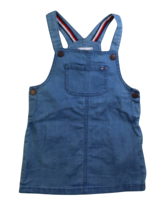 A Blue Overall Dresses from Tommy Hilfiger in size 18-24M for girl. (Front View)