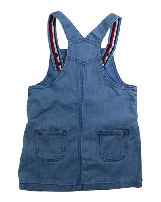 A Blue Overall Dresses from Tommy Hilfiger in size 18-24M for girl. (Back View)