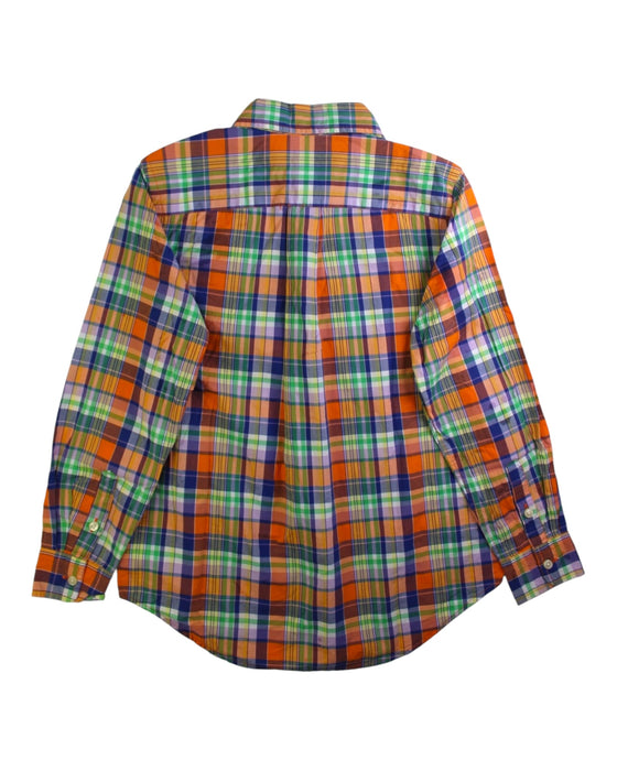 A Multicolour Long Sleeve Shirts from Ralph Lauren in size 10Y for boy. (Back View)