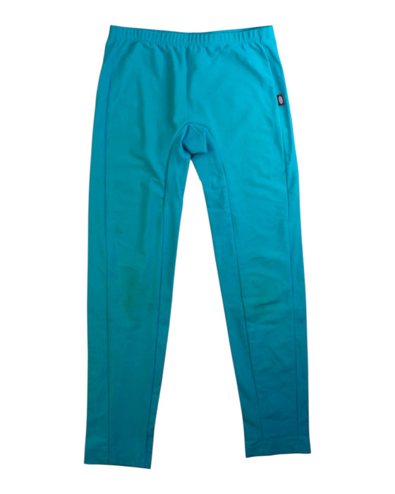 A Teal Leggings from City Threads in size 7Y for neutral. (Front View)