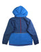 A Blue Rain Jackets from Jack Wolfskin in size 7Y for neutral. (Back View)