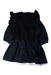 A Black Dress Sets from Petit Main in size 3T for girl. (Back View)