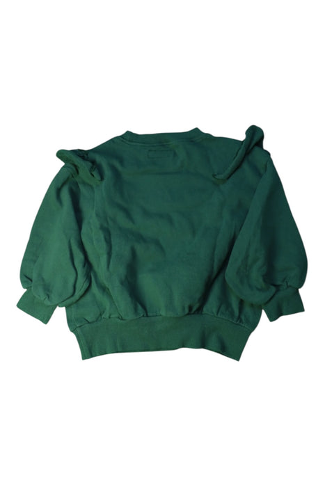 A Green Crewneck Sweatshirts from Life Support Products in size 3T for girl. (Back View)