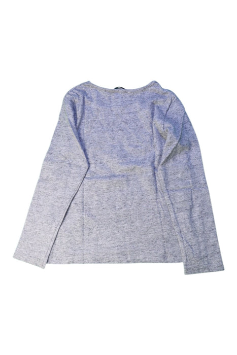 A Grey Long Sleeve Tops from Little Marc Jacobs in size 5T for girl. (Back View)