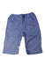 A Blue Casual Pants from Miki House in size 4T for boy. (Front View)
