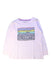 A White Long Sleeve T Shirts from Patagonia in size 5T for girl. (Front View)