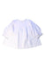 A White Short Sleeve Tops from Little Cotton Clothes in size 5T for girl. (Back View)