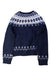 A Navy Cardigans from GANT in size 5T for girl. (Back View)