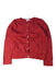 A Red Cardigans from Bonpoint in size 4T for girl. (Front View)