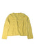 A Yellow Cardigans from Bonpoint in size 4T for girl. (Back View)
