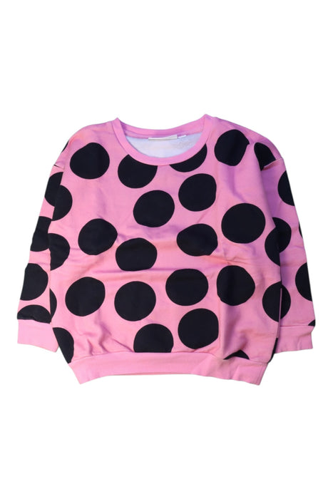 A Pink Crewneck Sweatshirts from Gardner & The Gang in size 3T for girl. (Front View)