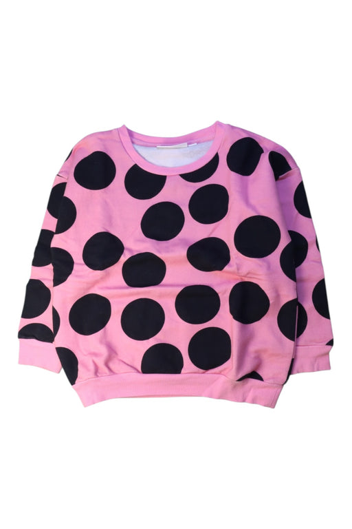 A Pink Crewneck Sweatshirts from Gardner & The Gang in size 3T for girl. (Front View)