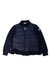 A Navy Puffer/Quilted Jackets from Moncler in size 3T for girl. (Front View)