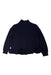 A Navy Puffer/Quilted Jackets from Moncler in size 3T for girl. (Back View)