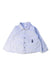 A White Long Sleeve Shirts from Jacadi in size 12-18M for boy. (Front View)