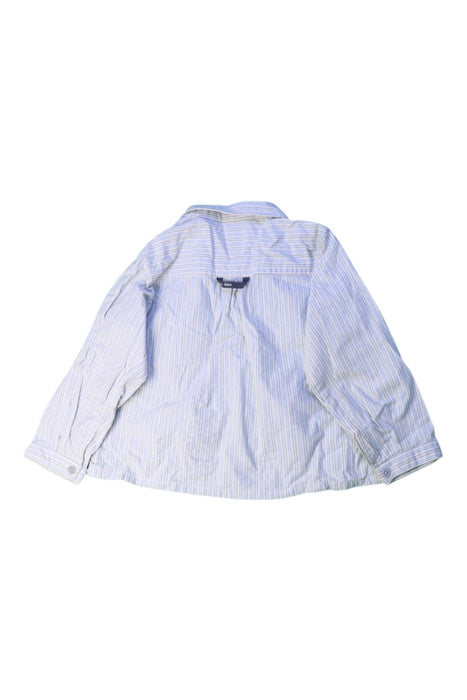 A White Long Sleeve Shirts from Jacadi in size 12-18M for boy. (Back View)