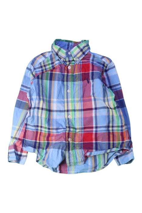 A Multicolour Long Sleeve Shirts from Ralph Lauren in size 2T for boy. (Front View)