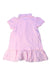 A Pink Short Sleeve Dresses from Ralph Lauren in size 3-6M for girl. (Back View)