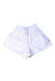 A White Shorts from Seed in size 4T for girl. (Front View)
