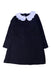 A Black Long Sleeve Dresses from Jacadi in size 6T for girl. (Front View)