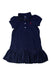 A Navy Short Sleeve Dresses from Ralph Lauren in size 2T for girl. (Front View)